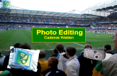 Photo Editing- Cadence W