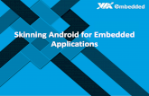 Skinning Android for Embedded Applications