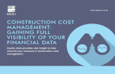 Construction Cost Management: Gaining Full Visibility of Your Financial Data