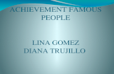 Achievement famous people