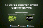 31 Killer Haunted House Marketing Tips