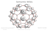 Semantic wikis