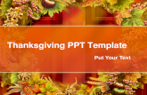 Thanksgiving PPT Template Free