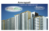 Amrapali Dream Valley Luxury Apartments @9650-127-127 Noida