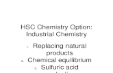 HSC Chemistry Option Module – Industral Chemistry