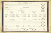 The One Ring Roleplaying Game Character Sheet