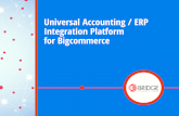 Universal Accounting / ERP Integration Platform for Bigcommerce