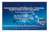 Communication and Collaboration Technology Trends to Watch in 2014 and Beyond