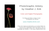 Color And Digital Photography Heather J Kirk