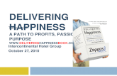 Delivering Happiness - Intercontinental Hotel Group 10.27.10