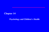 Chapter 14 Psychology and Children’s Health. Eating Disorders Anorexia Nervosa Bulimia Obesity.