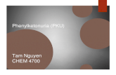 Phenylketonuria (PKU) TAM NGUYEN CHEM 4700. Introduction ïµ PKU is a common inborn metabolic disorder caused by a deficiency of the liver enzyme phenylalanine