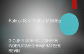 Role Of IS fo MSMEs