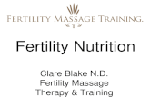 Fertility Nutrition Clare Blake N.D. Fertility Massage Therapy & Training