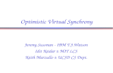 Optimistic Virtual Synchrony
