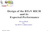 RICH 2002, Pylos, Greece1 Steven Blusk for the BTeV Collaboration Design of the BTeV RICH and its Expected Performance