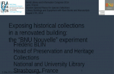 Exposing historical collections in a renovated building: the “BNU Nouvelle” experiment