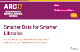 Smarter Data for Smarter Libraries