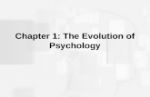 Chapter 1: The Evolution of Psychology. What was there before the science of Psychology? “Cogito ergo sum”