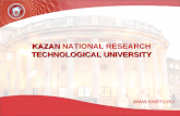 KAZAN TECHNOLOGICAL UNIVERSITY KAZAN NATIONAL RESEARCH TECHNOLOGICAL UNIVERSITY WWW.KNRTU.RU.