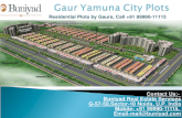 Affordable Plots in Gaur Yamuna City Plots Greater Noida
