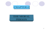 Moral Chapter 4 moral person