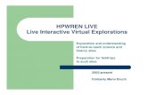 HPWREN LIVE Live Interactive Virtual .HPWREN LIVE Live Interactive Virtual Explorations ... Tests