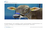Evaluation of eating and rumination behaviour in cows ... METHODOLOGY ARTICLE Open Access Evaluation