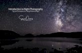 Introduction To Night 2017-03-07آ  Introduction To Night Photography â€¢Types of Night Photography â€¢Planning