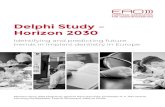 Delphi Study â€“ Horizon 2030 Delphi Study Horizon 2030 EAO 1 Introduction The Delphi method The Delphi