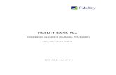 FIDELITY BANK PLC Bank 9M...آ  2019-10-29آ  FIDELITY BANK PLC INTERIM STATEMENT OF FINANCIAL POSITION