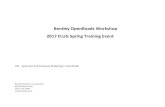 Bentley OpenRoads Workshop 2017 FLUG Spring Training ... Bentley OpenRoads Workshop 2017 FLUG Spring
