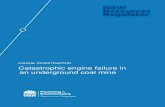 CAUSAL INVESTIGATION Catastrophic engine failure in an ... components with the rotating crank shaft