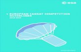 EUROPEAN CANSAT COMPETITION GUIDELINES For the countries where a national CanSat competition does not