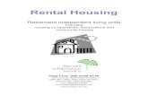 Rental Housing - Catalyst ... Rental Housing Retirement independent living units including housing co-operatives,