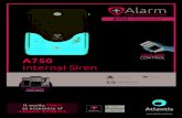 Siren Volume Wireless 85dB - Atlantis-Land Siren â€¢ Wall Mount Kit â€¢ Power Adapter (12VDC@1A) â€¢