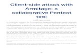 Client-side attack with Armitage: a collaborative Pentest Client-side attack with Armitage: a collaborative