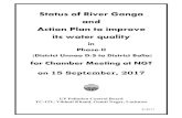 Status of River Ganga and Action Plan to improve its water ... Status of River Ganga and Action Plan