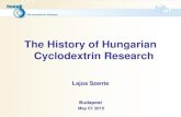 The History of Hungarian Cyclodextrin Research The History of Hungarian Cyclodextrin Research Lajos