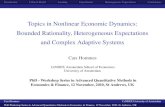Topics in Nonlinear Economic Dynamics: Bounded Rationality, Heterogeneous Expectations ... 2010-12-22آ 