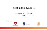 SSEF 2018 Briefing H3 Science Research examination documents are not permitted for exhibition, competition
