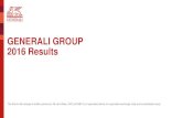 Generali Group 2016 Results - Generali Financial ... GENERALI GROUP 2016 Results The like for like change