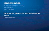 Sophos Secure Workspace Sophos Secure Workspace 1 Einleitung Mit Sophos Secure Workspace kأ¶nnen Sie