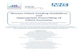 Hampshire Infant Feeding Guidelines and ... Wessex Infant Feeding Guidelines and Appropriate Prescribing