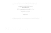 The Effect of Telecommuting on Employee ... The Effect of Telecommuting on Employee Behavior Abstract