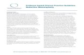 Evidence-based Clinical Practice Guideline: Reduction ... ... Evidence-based Clinical Practice Guideline: