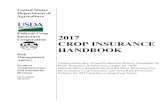 2017 Crop Insurance Handbook (CIH) CROP INSURANCE HANDBOOK Underwriting and Actual Production History