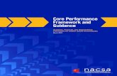 Core Performance Framework and Guidance - ALSDE Core Performance Fآ  Core Performance Framework, as