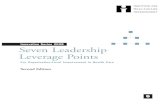Innovation Series 2008 Seven Leadership Leverage Points 1 Innovation Series: Seven Leadership Leverage
