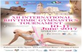 XII INTERNATIONAL RHYTHMIC GYMNASTICS CONFSPORT ITALIA A.S.D. R. â€“ XII International Rhythmic Gymnastics